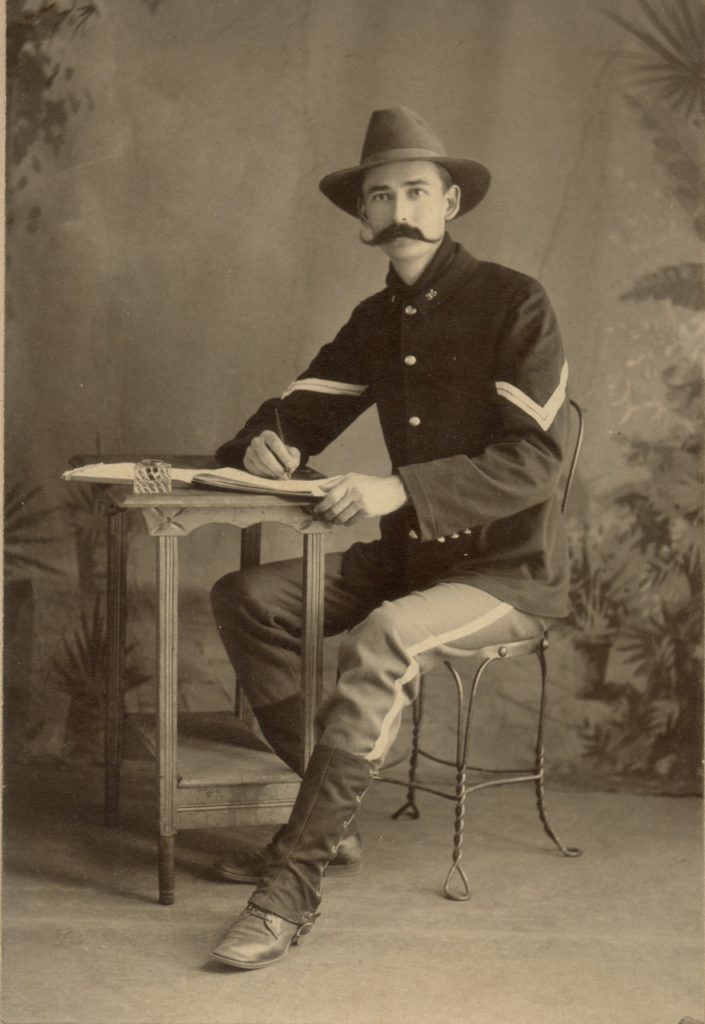 Quartermaster Sergeant Frank E. Helmka (1898) Niles and Helmka Family Collection